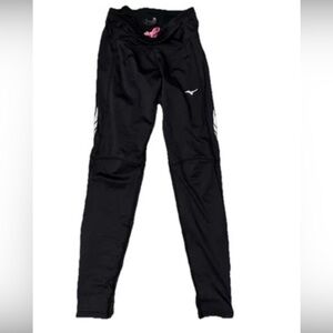 Mizuno Women’s  Black Athletic Leggings Small